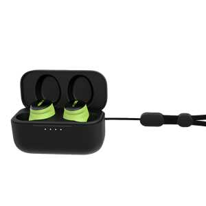 ISO Tunes FREE Aware True Wireless Bluetooth Earbuds - Safety Green, Ambient Listening Technology